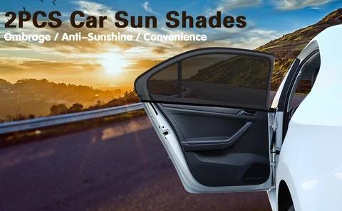 Hot Selling -- Best Universal Car Window Sun Shade Curtain (Fits all Cars)