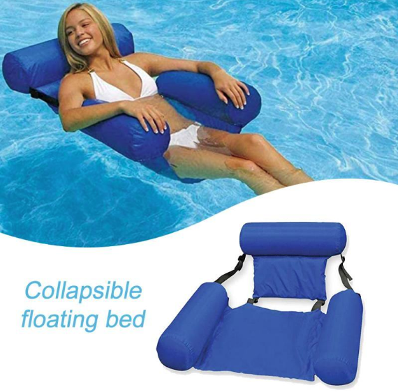 Swimming Floating Bed and Lounge chair (adjustable + Collapsable Chair/Bed)