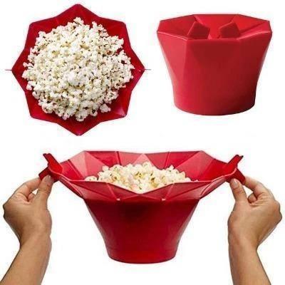 Collapsible Popcorn Popper-Essential for party