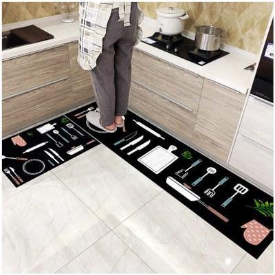 Kitchen printed non-slip carpet