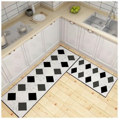 Kitchen printed non-slip carpet