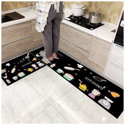 Kitchen printed non-slip carpet