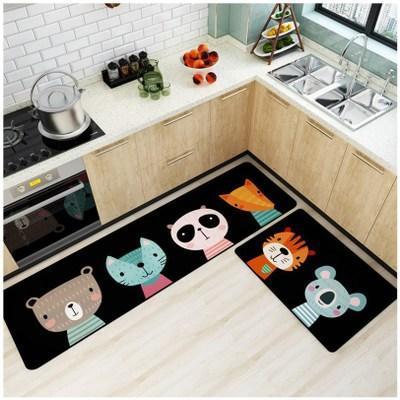 Kitchen printed non-slip carpet