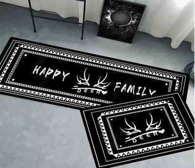 Kitchen printed non-slip carpet