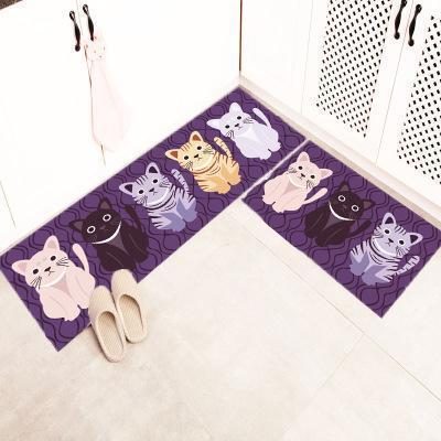 Kitchen printed non-slip carpet