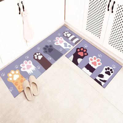 Kitchen printed non-slip carpet