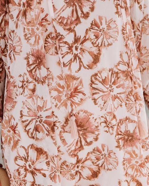 Small floral fashion light luxury dress