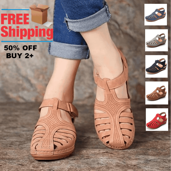 PREMIUM ORTHOPEDIC ROUND TOE SANDALS (#1 MOST WANTED)