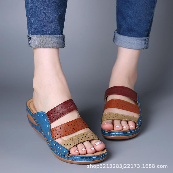 TRI COLOR ORTHOPEDIC SANDAL