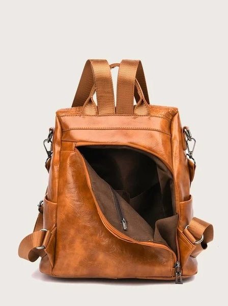 Croc Embossed Backpack