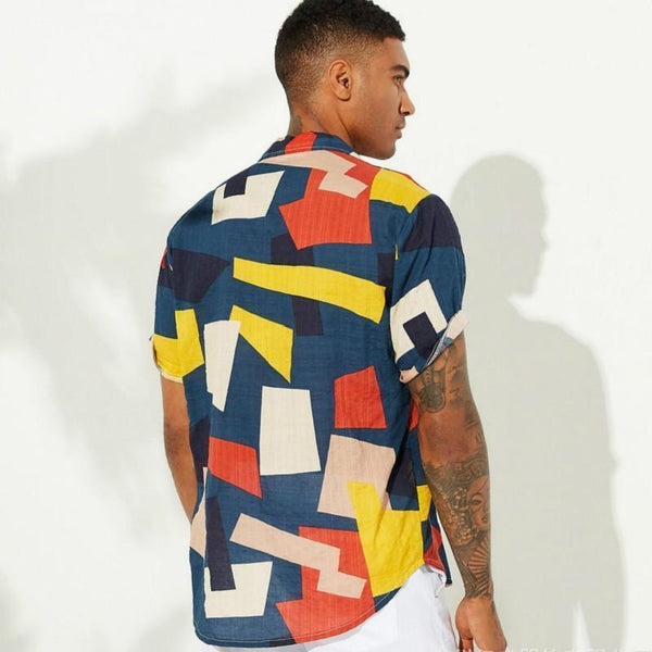 European and American men's printed shirts (Shelf time: summer 2020)