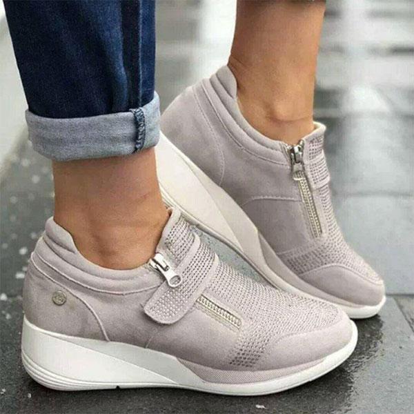 Ladies' inner heightening casual sports shoes Comfortable/non-slip/fine and soft