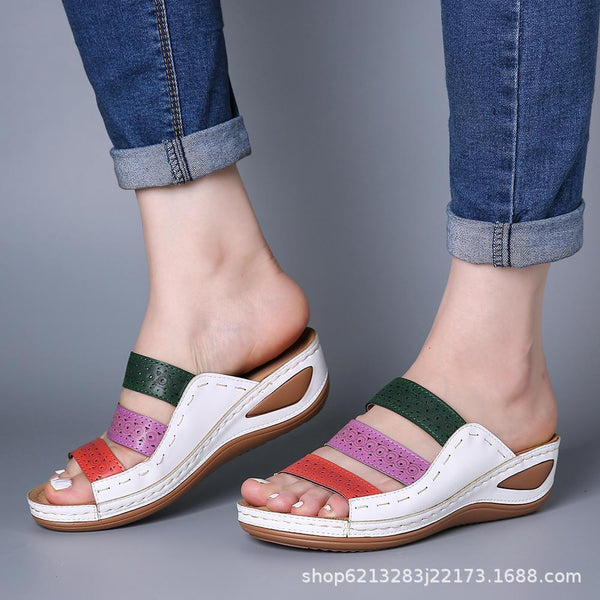 TRI COLOR ORTHOPEDIC SANDAL