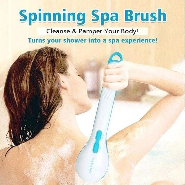 SPIN SPA BODY BRUSH WITH 5 ATTACHMENTS