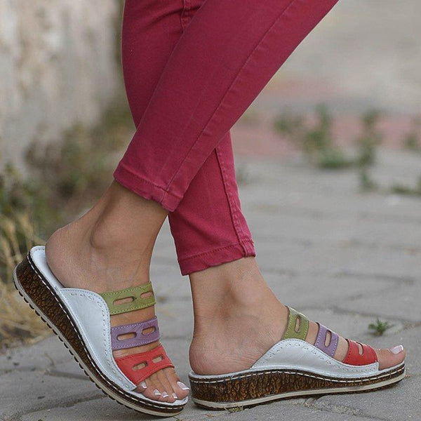 TRI COLOR ORTHOPEDIC SANDAL