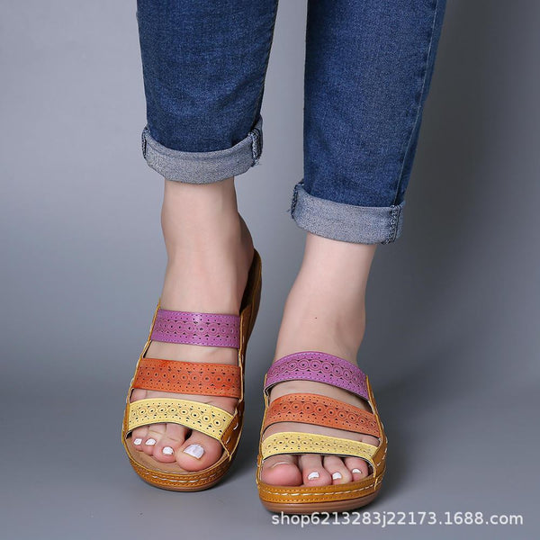 TRI COLOR ORTHOPEDIC SANDAL