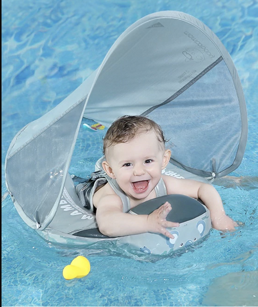 Baby Infant Non-Inflatable Float Lying Swimming Ring