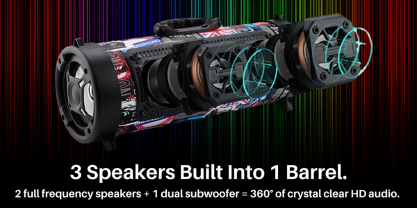 Portable High-Power Bluetooth Speaker
