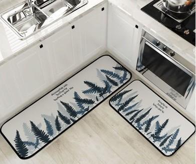 Kitchen printed non-slip carpet