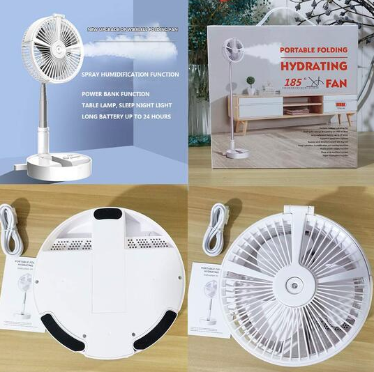 USB Eletric Fan，Humidifying Hydration Water Spray Fan，Desk Lamp Fan，Floor Standing Fan