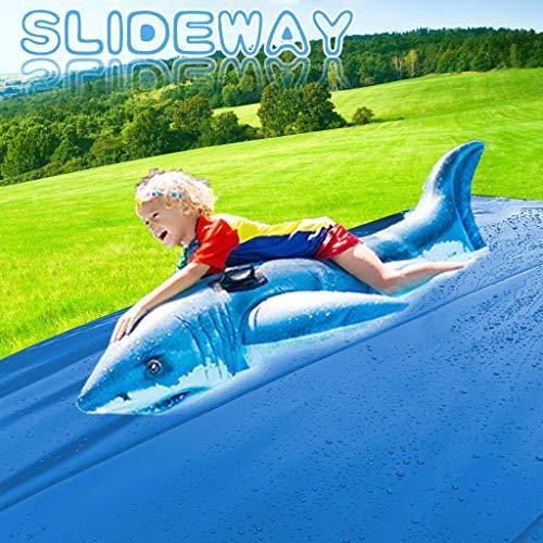 Dual Racing Water Slide Fun Lawn Water Slides Pools For Kids Summer Games Center Backyard Outdoor Children Adult Toys