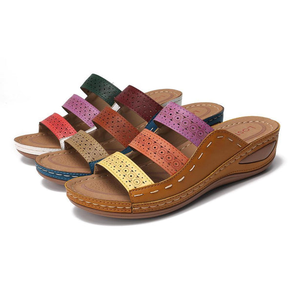 TRI COLOR ORTHOPEDIC SANDAL