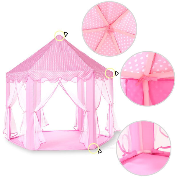 Princess tent girl star light toy mosquito net