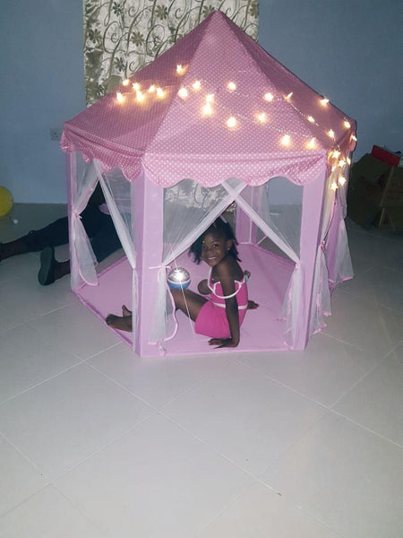 Princess tent girl star light toy mosquito net