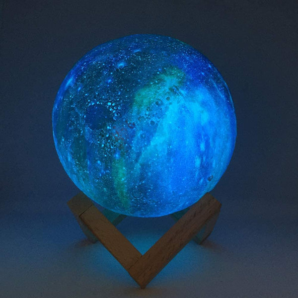 Starry sky crystal ball-Moon/Milky Way Galaxy /Andromeda Galaxy