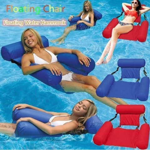 Swimming Floating Bed and Lounge chair (adjustable + Collapsable Chair/Bed)