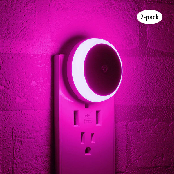 Intelligent sensing warm light LED night light