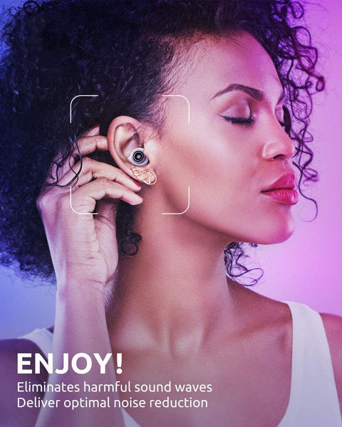Noise reduction musician earplug - high fidelity / high comfort