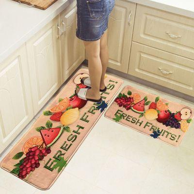Kitchen printed non-slip carpet