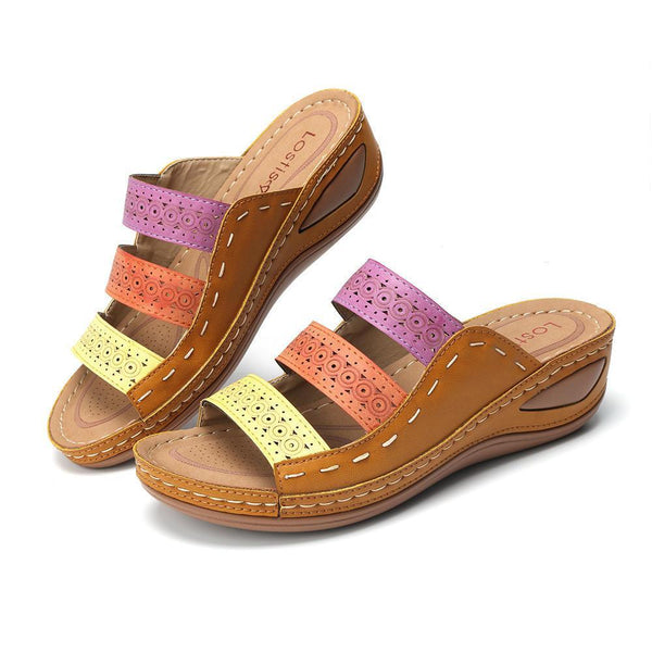 TRI COLOR ORTHOPEDIC SANDAL