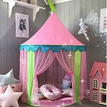 Princess tent girl star light toy mosquito net