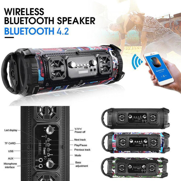 Portable High-Power Bluetooth Speaker