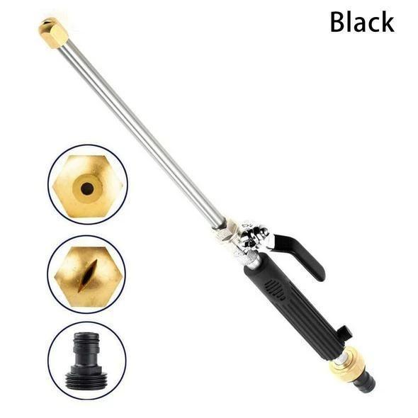 Portable high-pressure water gun for cleaning
