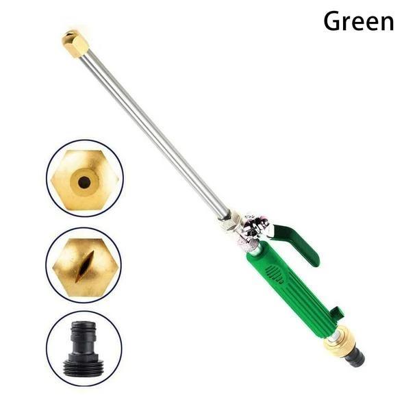 Portable high-pressure water gun for cleaning