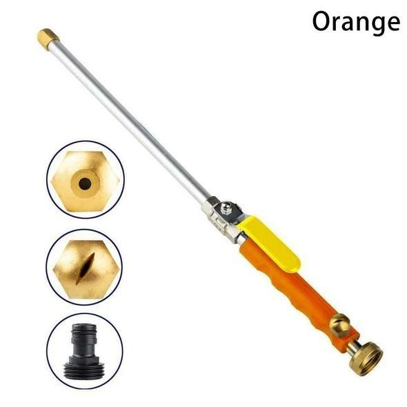 Portable high-pressure water gun for cleaning