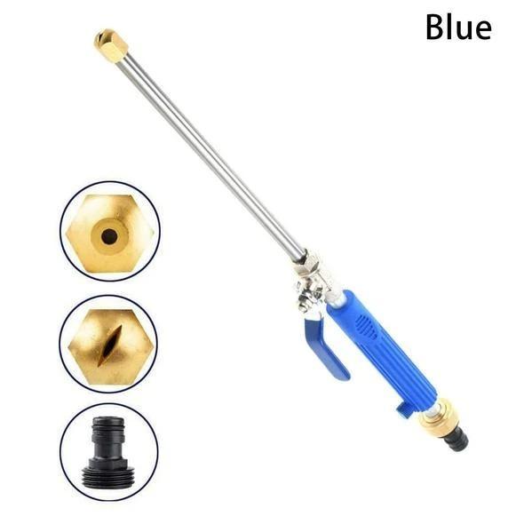 Portable high-pressure water gun for cleaning