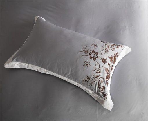 Royal luxury embroidery Egyptian cotton Duvet Cover Set