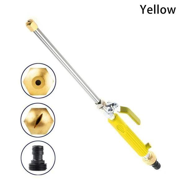 Portable high-pressure water gun for cleaning