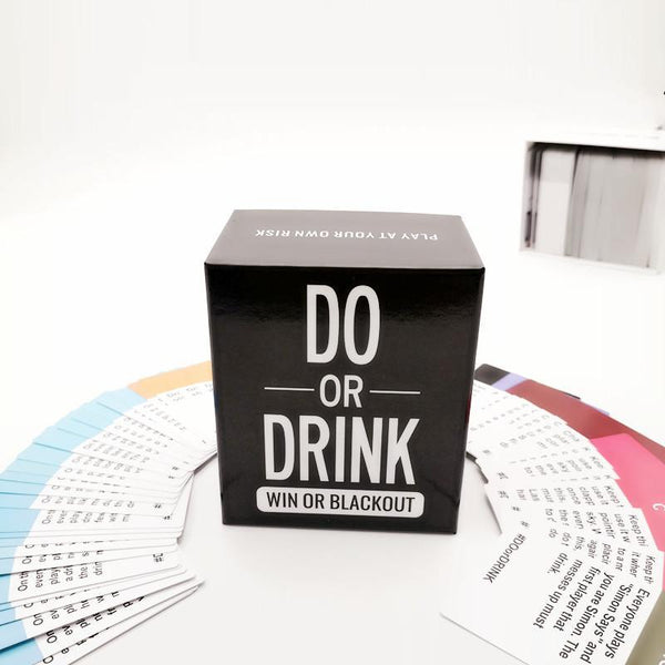 Do or Drink - Party Card Game - for College, Camping, Birthday