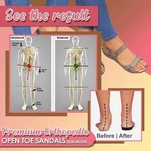 Premium orthopedic open-toed sandals