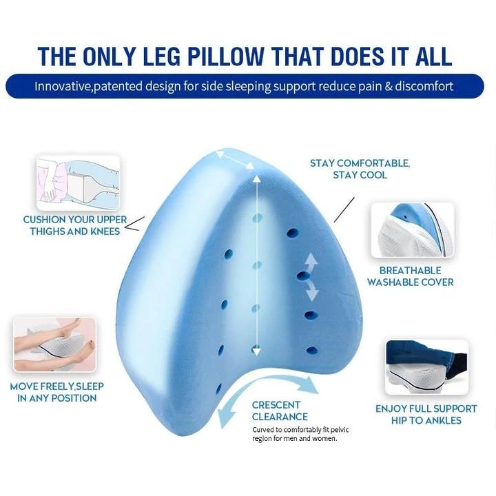 Orthopedic Contour Leg & Knee Support Pillow – Theromedic