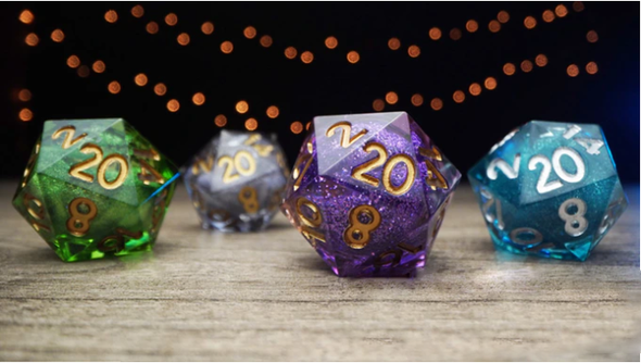 Gem dice set