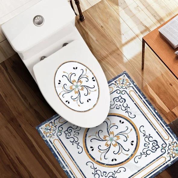 High-end stylish, high-quality and beautiful anti-slip toilet stickers