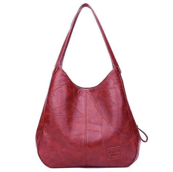 Women's vintage leather handbag