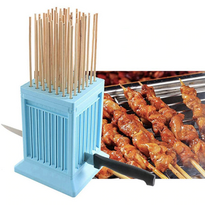 BBQ meat skewer tools 49 string skewers artifact machine barbecue meat stringer