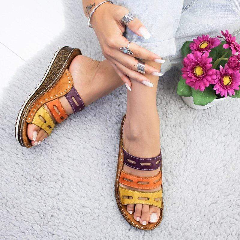 TRI COLOR ORTHOPEDIC SANDAL